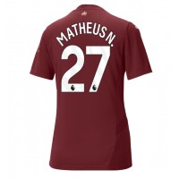 Dámy Fotbalový dres Manchester City Matheus Nunes #27 2024-25 Třetí Krátký Rukáv